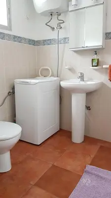 Un baño de Vivelorural Ático y terraza en El Risco de Agaete