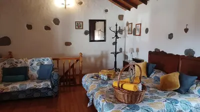 Zona de estar de Casa Rural Guiniguada