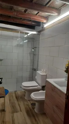 Un baño de Casa Rural Guiniguada