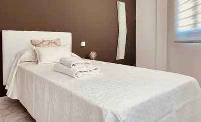 Cama o camas de una habitación en A&F Comfort Modern House