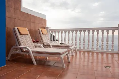 Un balcón o terraza de Apartamento Vista Farallón