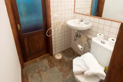 Un baño de Casa Terpsicore