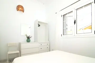 Cama o camas de una habitación en The Safe Point Residential Castillo