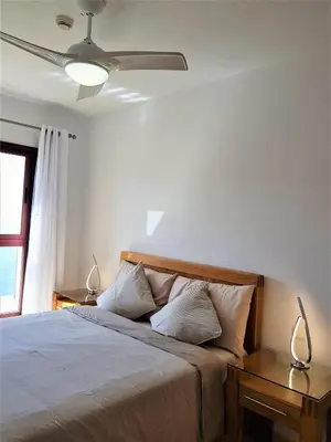 Cama o camas de una habitación en Su Eminencia - 2 bedrooms 5 star Playa Del Cura