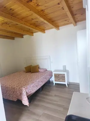 Cama o camas de una habitación en Apartamento Salinas