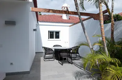 Un patio o zona al aire libre en Villas Pasito Blanco
