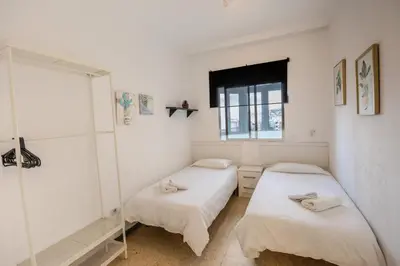 Cama o camas de una habitación en Nestor de la Torre I