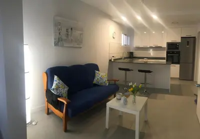 Una cocina o zona de cocina en Apartamento Los Mangos 34