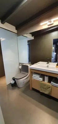 Un baño de Villa Adler Men Only