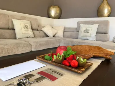 Zona de estar de Villa Adler Men Only