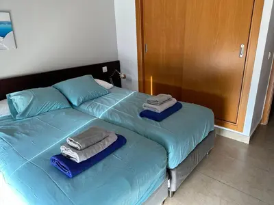 Cama o camas de una habitación en Villa Golfers 6