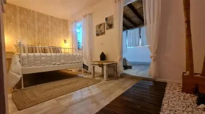 Cama o camas de una habitación en GRAN CANARIA Oasis La Guancha