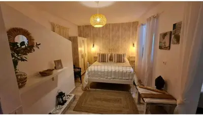 Cama o camas de una habitación en GRAN CANARIA Oasis La Guancha