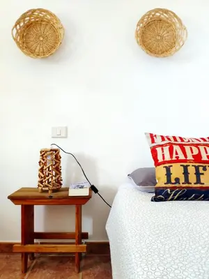 Cama o camas de una habitación en Casas Blancas - Suite 3