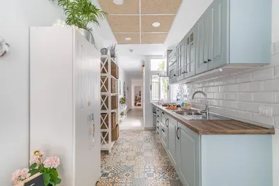 Una cocina o zona de cocina en San Juan Fresh Flat