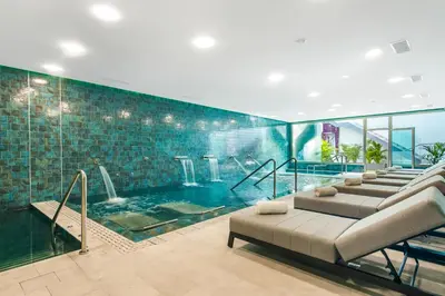 Piscina en o cerca de Casas Pepe Apartments & Spa- Adults Only