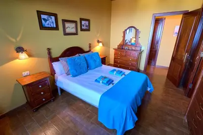 Cama o camas de una habitación en Casa Mami Yaya