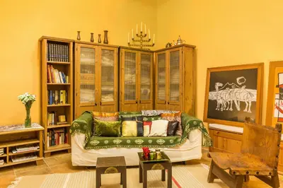 Biblioteca en la villa