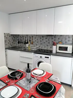 Una cocina o zona de cocina en Apartaments Vacations Playa del Ingles