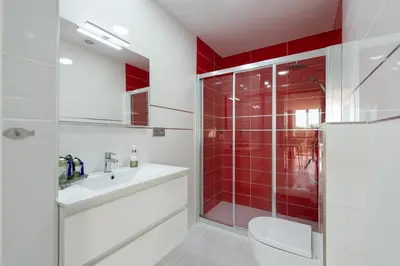 Un baño de Castle view with wifi by CanariasGetaway