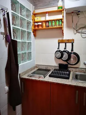 Una cocina o zona de cocina en Apartamento amplio Canary Style, 1 Playa Canteras