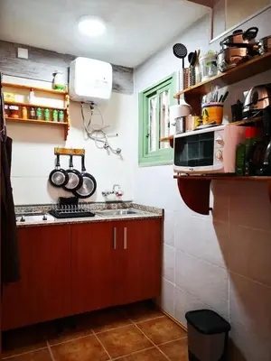 Una cocina o zona de cocina en Apartamento amplio Canary Style, 1 Playa Canteras