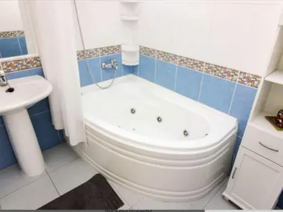 Un baño de Playa Azul , Luxury Penthouse with spectacular roof terrace