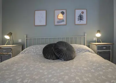 Cama o camas de una habitación en Apartamento Gran Canaria La Mariposa