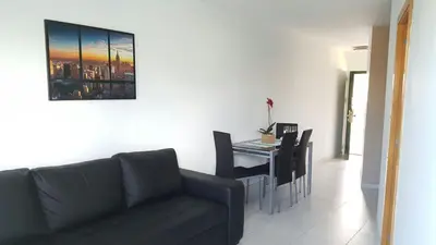 Zona de estar de Canarian Havaii en Faluas