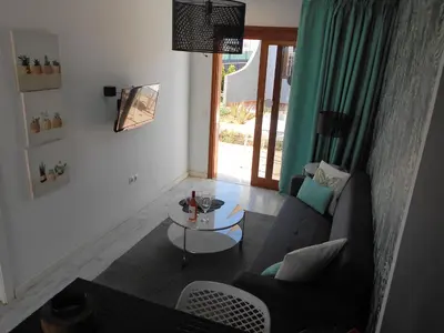 Zona de estar de Beach Boys Resort Men Only solo hombres