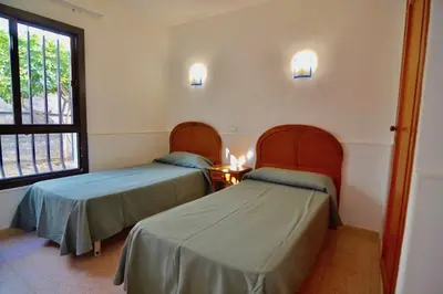 Cama o camas de una habitación en Comfortable Apartment in Puerto Rico