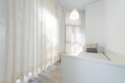 Cama o camas de una habitación en La Rama puerto de las Nieves Vivienda Vacacional