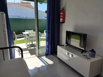 Un balcón o terraza de Prívate bungalow a 200 meters to Yumbo center