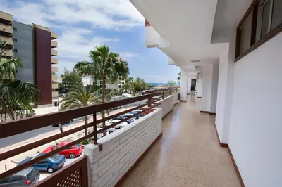 Un balcón o terraza de Danubio Beach Flat - Playa del Inglés