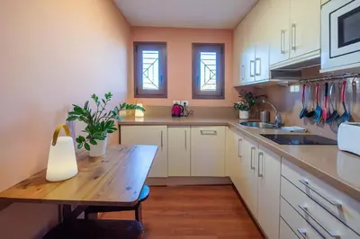 Una cocina o zona de cocina en Luxury Country & Rural Villa Santa Brigida Las Palmas