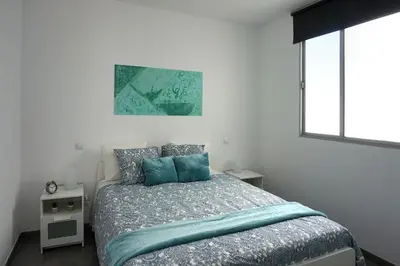 Cama o camas de una habitación en Apartamento Conpe