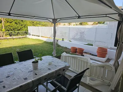 Jardín al aire libre en Residencial Sol Suite 2