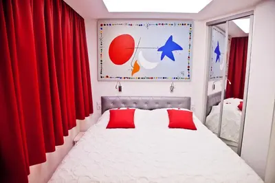 Cama o camas de una habitación en Cura Sol