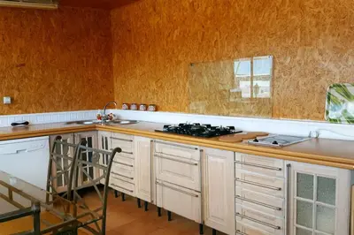 Una cocina o zona de cocina en Casa Familiar CD