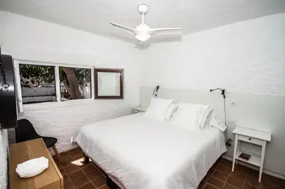 Cama o camas de una habitación en Las Nieves Blue
