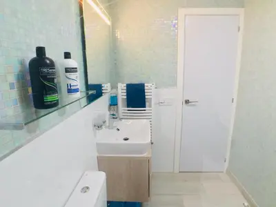Un baño de Casa Solaris at Anfi Beach with Private Terrace, Pool & Netflix