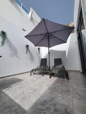 Un patio o zona al aire libre en Blue Views Vivienda Vacacional