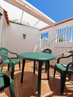 Un balcón o terraza de Casa rural Juan y Juana Canino