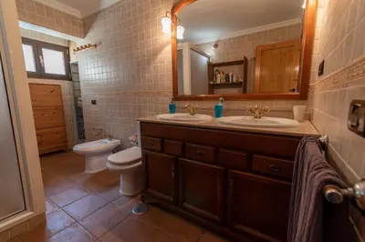 Un baño de Roque nublo rural houses I