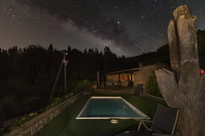 Piscina en o cerca de Roque nublo rural houses I
