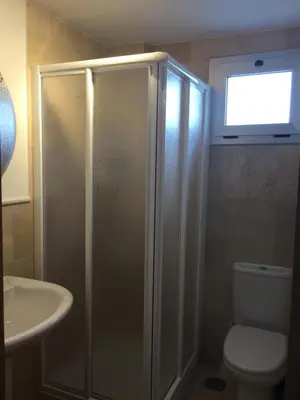 Un baño de vvases