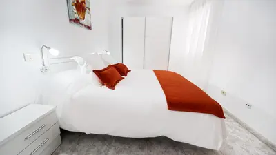Cama o camas de una habitación en NARANJA