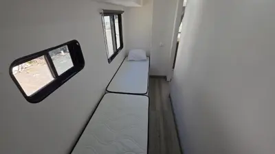 Cama o camas de una habitación en Blue Ocean Camp - Tasartico