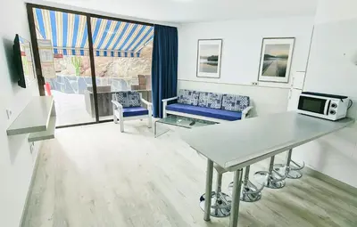 Una cocina o zona de cocina en Apartamentos Monte Verde