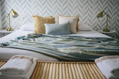 Cama o camas de una habitación en Stylish City Vacation Gran Canaria